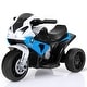 preview thumbnail 12 of 29, Costway Kids Ride On Motorcycle 6V Battery Powered Electric Toy 3 - See Details Blue+White