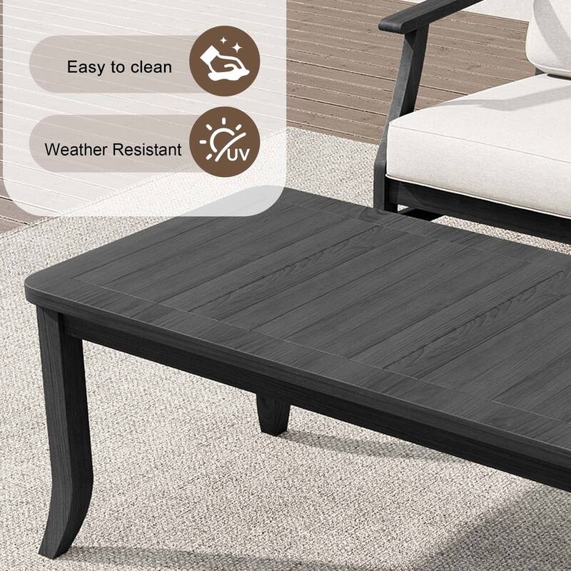 Outdoor Patio Wooden Table