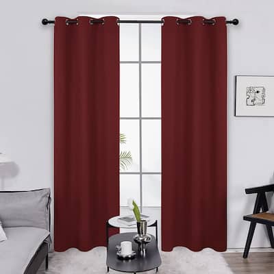 Deconovo Solid 42 Width Curtain Panel (1 Panel)