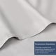 preview thumbnail 11 of 31, Delara 100% Eucalyptus Lyocell Tencel Flat Sheet, Naturally Cooling, Super Soft, Moisture-Wicking, Smooth & Breathable