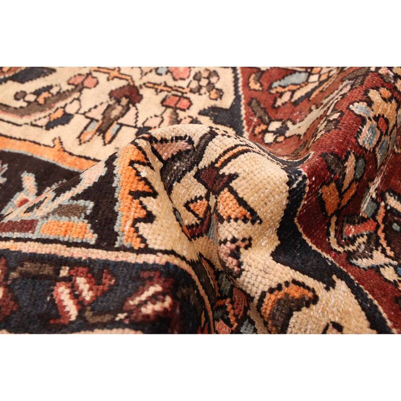 ECARPETGALLERY Hand-knotted Konya Anatolian Cream Wool Rug - 4'9 x 7'6