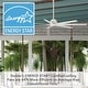 preview thumbnail 10 of 26, Hunter 72" Downtown Windmill Outdoor Ceiling Fan & Wall Control - Damp Rated - Industrial, Modern - ENERGY STAR!