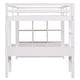 preview thumbnail 32 of 32, Multifunctional Loft Bed Full Size Loft Bed Solid with Built-in Desk and Two Drawers,Storage Shelves,Guardrail