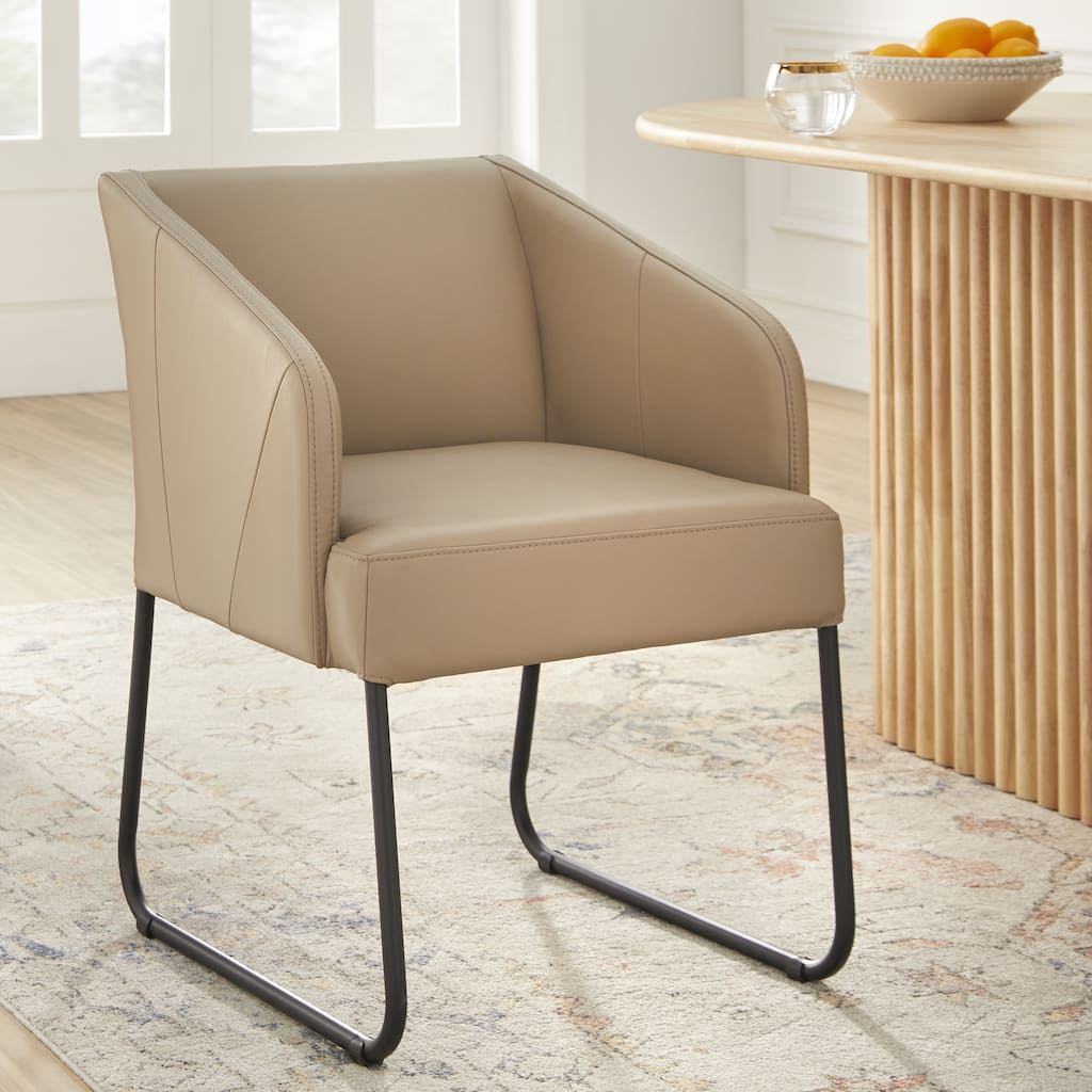 Lifestorey Layton Leather Dining Chair