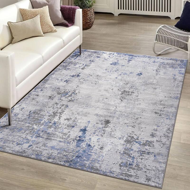 Abstract Area Rug - 8' x 10'