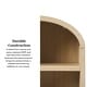 preview thumbnail 5 of 31, Middlebrook Designs 5 Shelf Open Arched Bookshelf