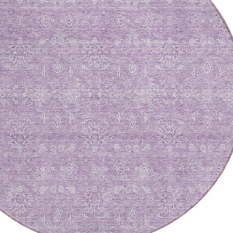HomeRoots Floral Transitional Rectangle Outdoor Rug