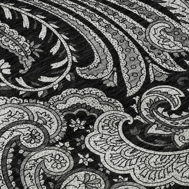 Premium Washable Super Soft Traditional Paisley Mayfield Rug