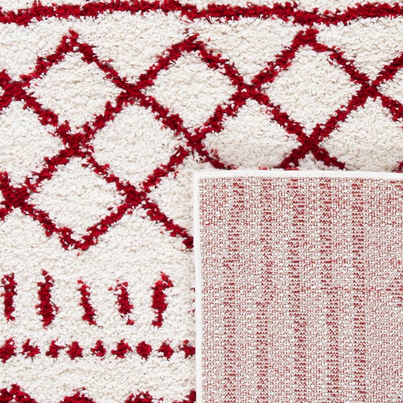 SAFAVIEH Arizona Shag Lotta Moroccan 1.2-inch Thick Rug