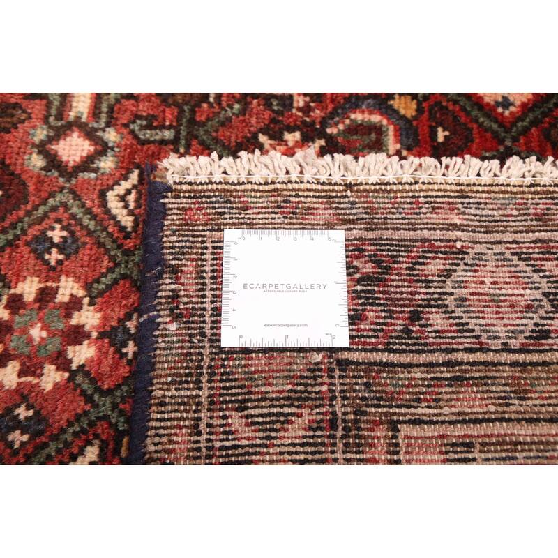 ECARPETGALLERY Hand-knotted Andelz Red Wool Rug - 3'5 x 7'3