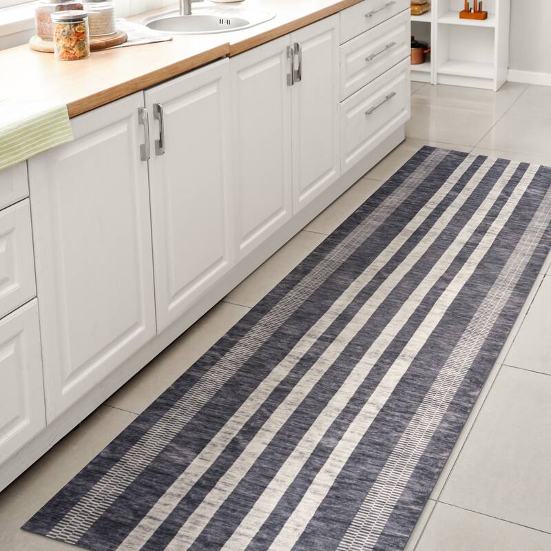 JONATHAN Y Timantii Bohemian Medallion Textured Weave Machine Washable Area Rug