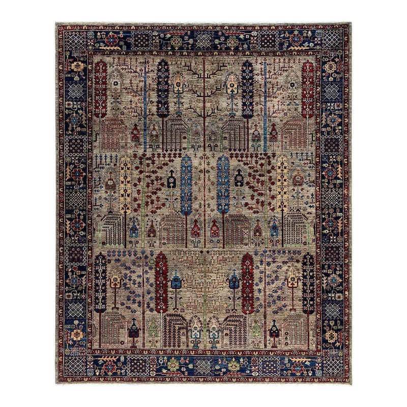 Serapi One-of-a-Kind Hand-Knotted Area Rug - Brown, 8' 3" x 9' 8" - 8' 3" x 9' 8"