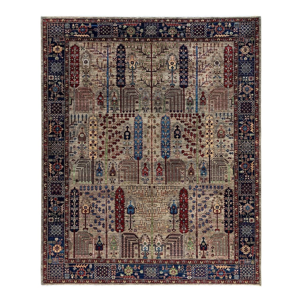 Serapi One-of-a-Kind Hand-Knotted Area Rug - Brown, 8' 3" x 9' 8" - 8' 3" x 9' 8"