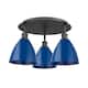 Option Blue / Matte Black
