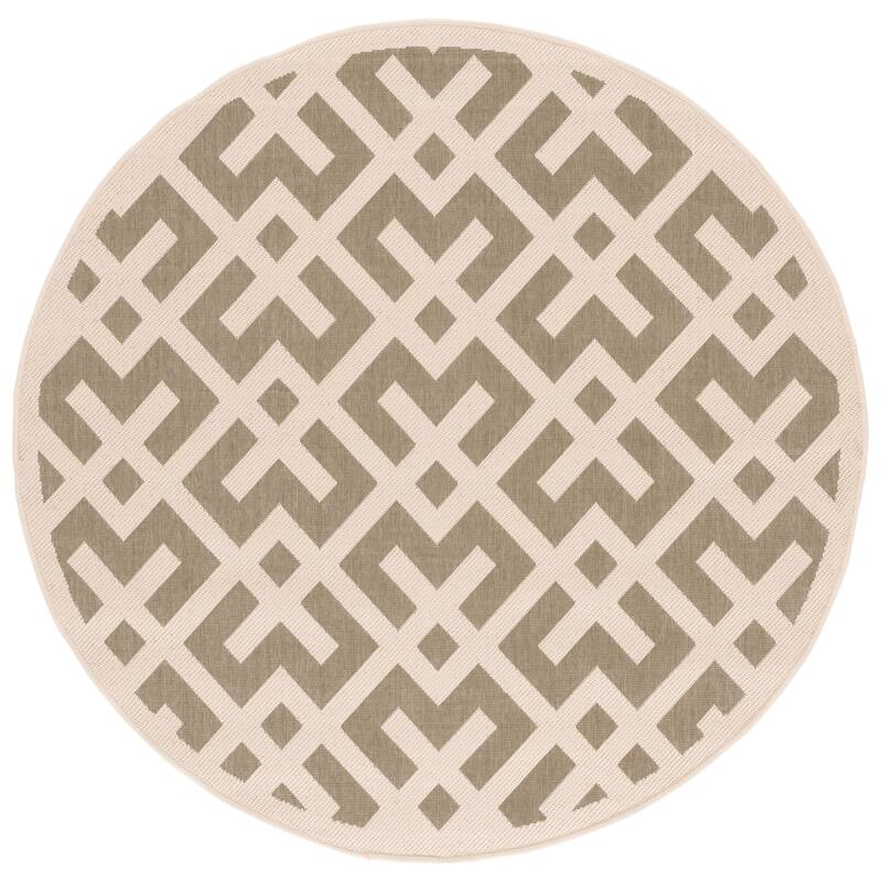 SAFAVIEH Courtyard Sytske Indoor/ Outdoor Waterproof Patio Backyard Rug