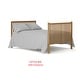 preview thumbnail 49 of 50, 5-in-1 Convertible Crib, Easily Converts from Baby Crib to Toddler Bed, 3 Position Adjustable Height Mattress Support System