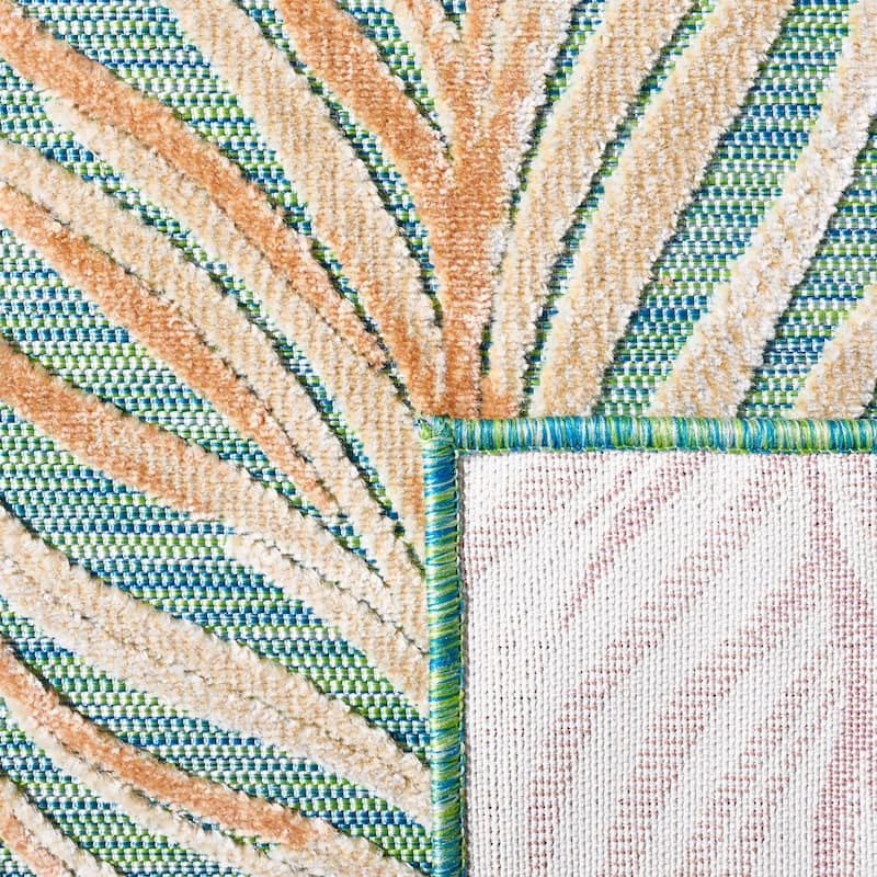 SAFAVIEH Cabana Tawnee Indoor/ Outdoor Waterproof Transitional Rug
