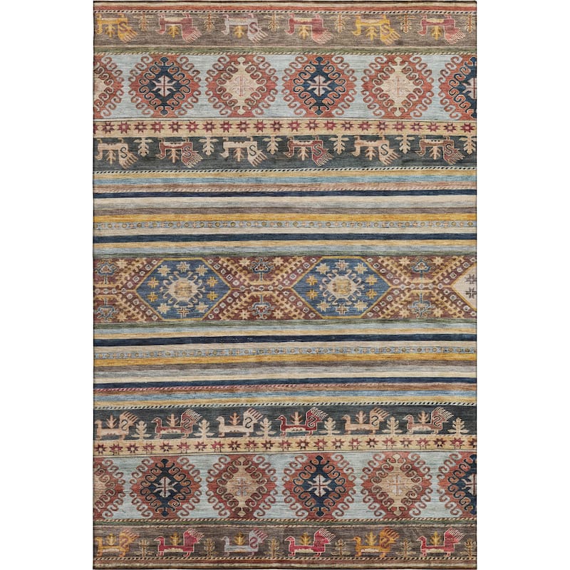 Premium Washable Super Soft Boho Global Mayfield Rug