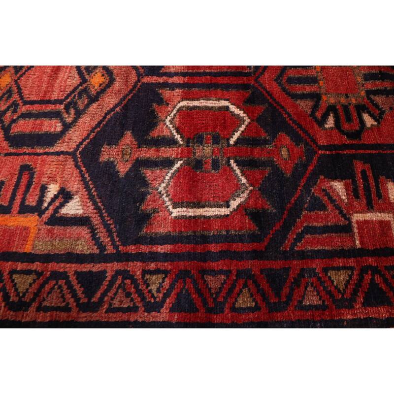 ECARPETGALLERY Hand-knotted Konya Anatolian Dark Navy, Red Wool Rug - 5'3 x 8'6