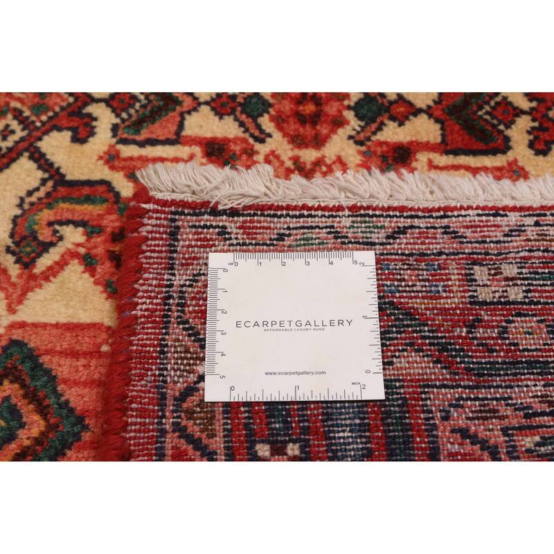 ECARPETGALLERY Hand-knotted Konya Anatolian Cream Wool Rug - 2'8 x 10'1