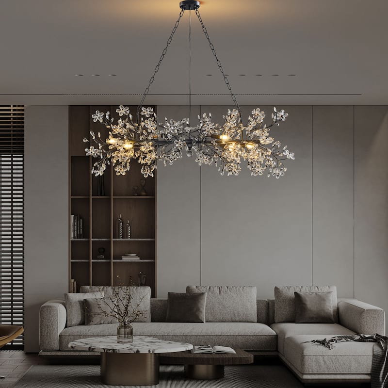 KAYLA D800/D1000/L1300 Tree Branch Chandelier Dining Pendant - Copper Color