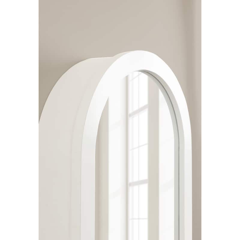 DesignOvation Arkland Arch Mirror Vanity Cabinet - 20x6x30