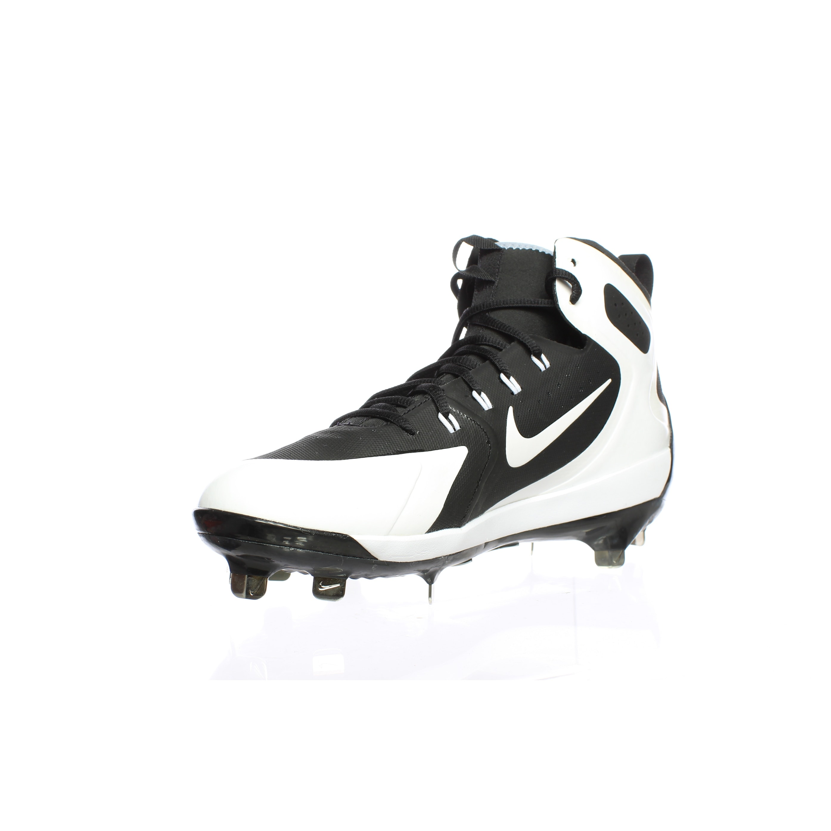 Shop Nike Mens Alpha Hurache Elite Black Baseball Cleats Size 8
