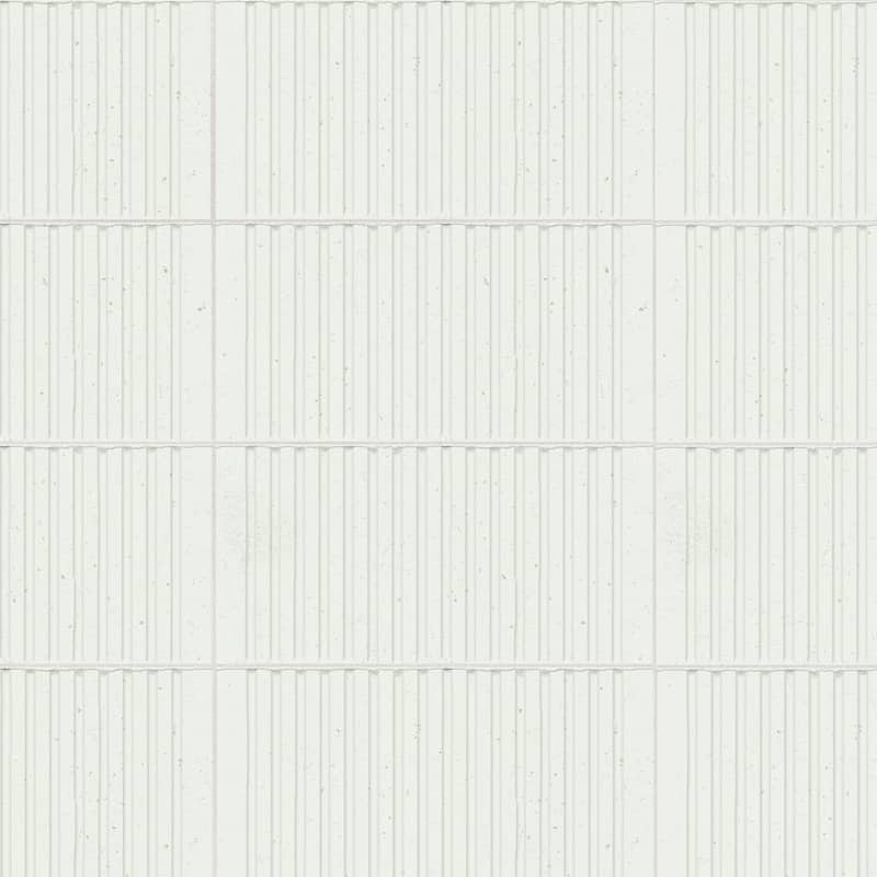 Merola Tile Kings Loft White 7-7/8" x 15-3/4" Ceramic Wall Tile