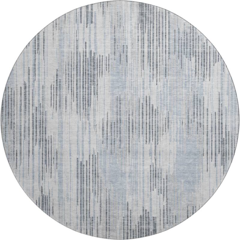 Premium Washable Super Soft Transitional Stripes Mayfield Rug