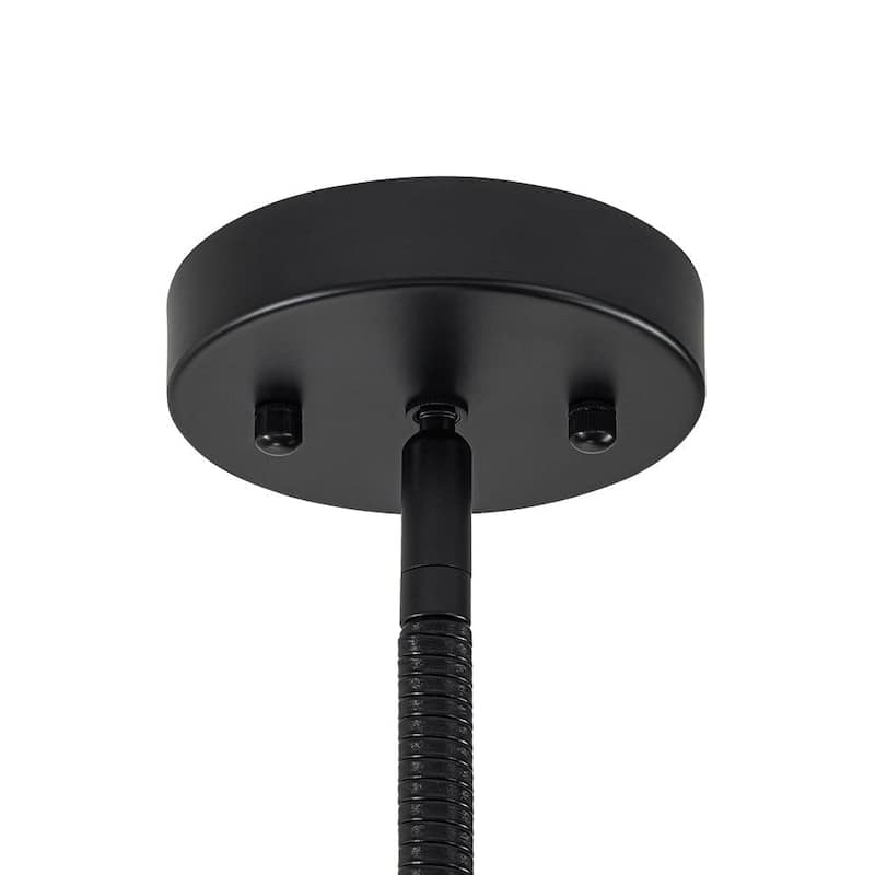 Creative 3-Light Cluster Clear Glass Bubble Chandelier For Dining Room - 15.7 in