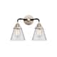 Option Black Polished Nickel / Clear