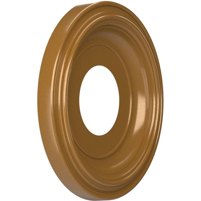3 1/2" Inside Diameter - Traditional Thermoformed PVC Ceiling Medallion