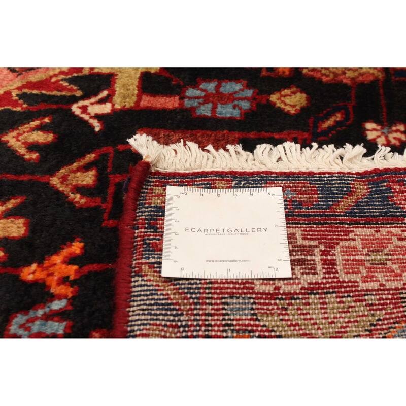 ECARPETGALLERY Hand-knotted Anadol Black Wool Rug - 4'2 x 7'0