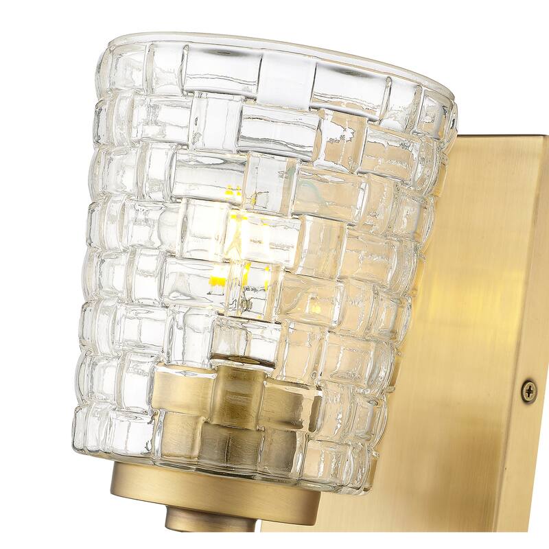 Saben 1-Light Wall Sconce Vintage Brass - Vintage Brass