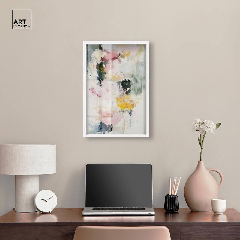 Dripping Colors II Shadowbox by Art Remedy
