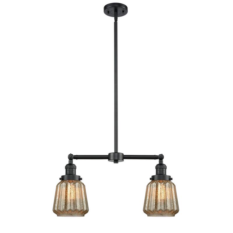 Innovations Lighting Chatham 2 Light 21" Wide Linear Chandelier
