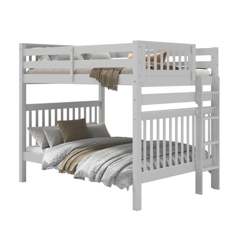 Taylor & Olive Trillium Full over Full Bunk Bed, 2 Drawers
