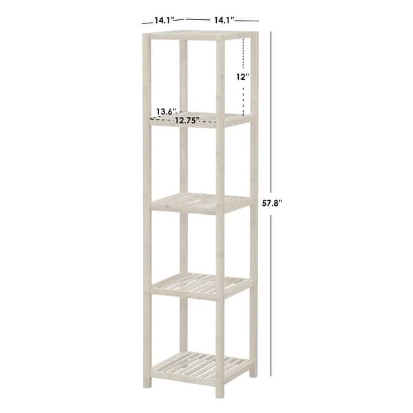 Scaffale Bamboo spa 145 cm - bambù naturale