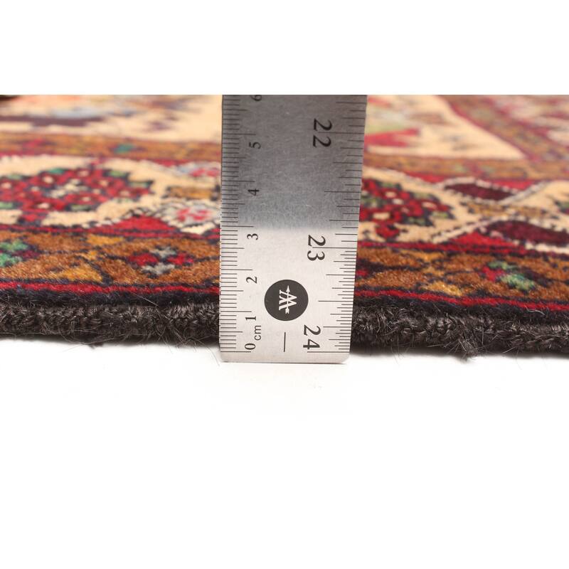 ECARPETGALLERY Hand-knotted Teimani Tan Wool Rug - 3'2 x 4'6