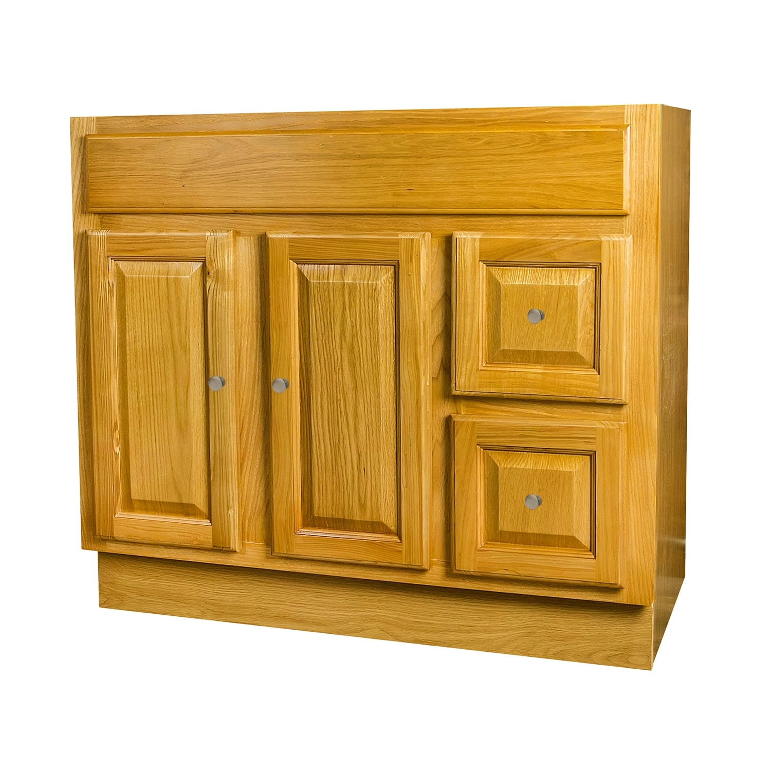 Raised Panel Oak Bathroom Vanity 36x18 On Sale Bed Bath & Beyond