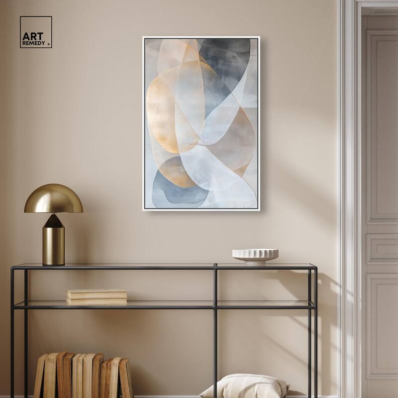 Blue Haze Canvas by Art Remedy