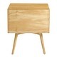 preview thumbnail 25 of 51, Middlebrook Mid-Century Solid Wood 1-Drawer, 1 Shelf Nightstand