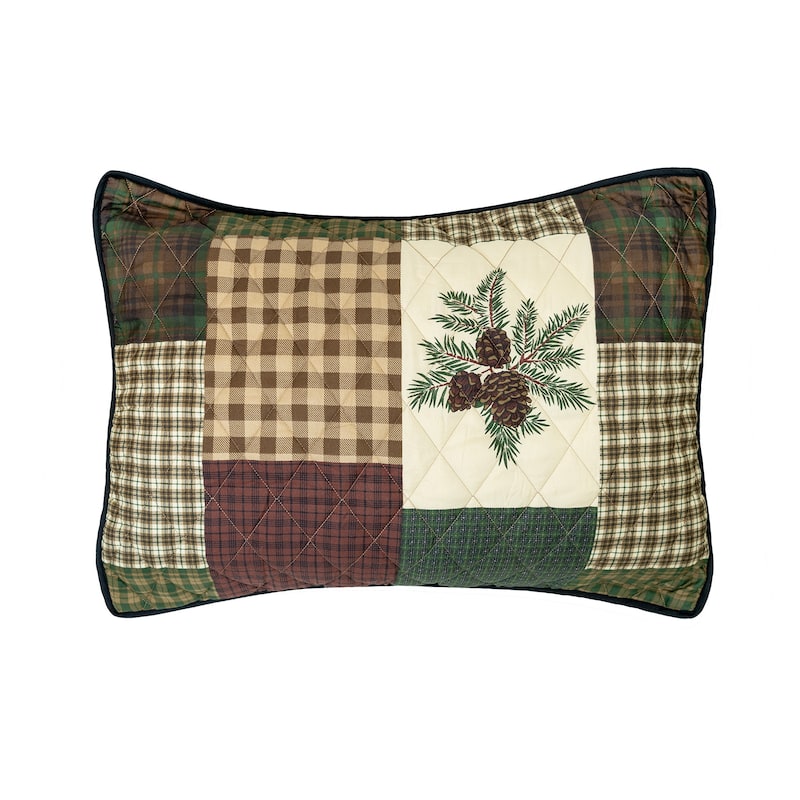 Your Lifestyle by Donna Sharp Pine Panels Polyester Quilt Collection
