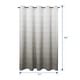preview thumbnail 18 of 16, No Hook Ombre Waffle Shower Curtain with Snap-in Liner