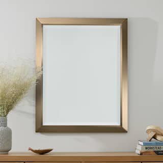 Kichler Lighting 24 in. Champagne Bronze Gold Rectangular Mirror - Champagne Bronze