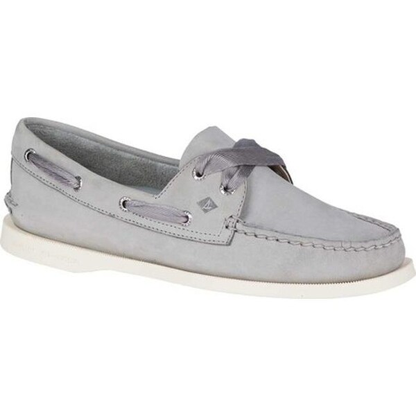 grey sperry top sider women's