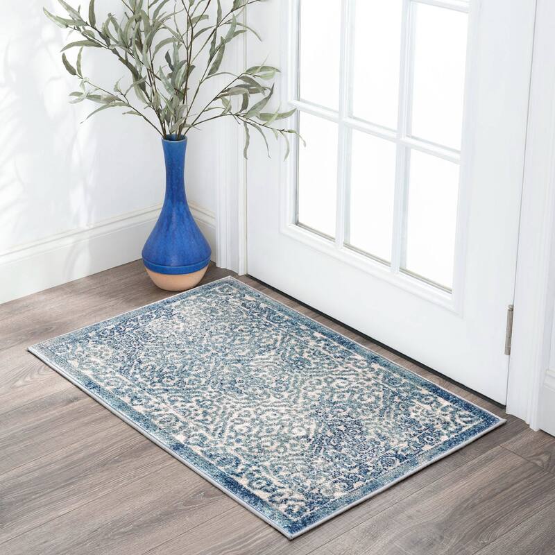 Esplanade Farmhouse Oriental Indoor Area Rug - 2' x 3'4'' - Gray/Cream