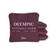preview thumbnail 1 of 9, Olympic National Park Dual Sided Pro Cornhole Bags (Set of 4) Plum