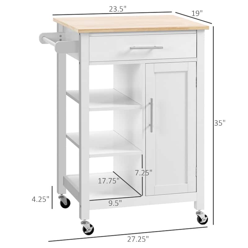 Kitchen Island Cart(no include stool)