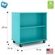 preview thumbnail 7 of 14, Tot Mate Open Double Sided Mobile Storage Locker / Bookcase - 36H